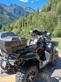 Quad cf moto tenuto bene 