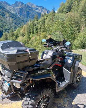 Quad cf moto tenuto bene 