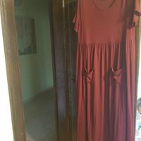 Abito donna estivo bordeaux