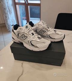 New Balance 530 Bianche e Blu 41.5 Nuove Originali