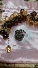 Set bracciale e anello