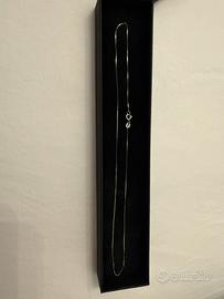 Girocollo veneta oro bianco