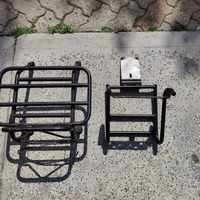 Portapacchi anteriore e posteriore per Vespa PX/T5