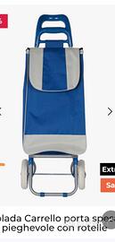 carrellino porta spesa 