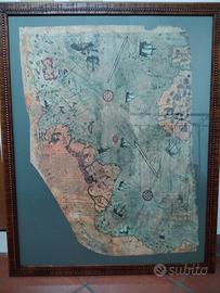 Carta del Piri Reis copia numerata