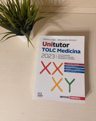Unitutor TOLC Medicina 2023 Libro di preparazione