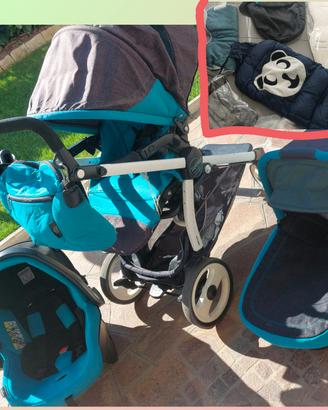 trio passeggino e ACCESSORI peg perego pop up book