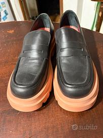 Mocassini in pelle Lemarè, 39, vera pelle