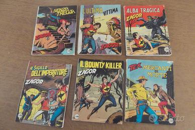 Zagor fumetti anni 70/80 Prima Stampa