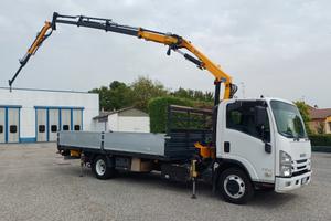 ISUZU 75 EURO 6 GRU E CASSONE FISSO