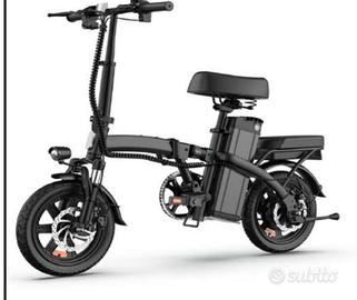 Bicicletta elettrica pieghevole