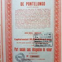 Pontelongo 1928 * azione originale zuccherifici
