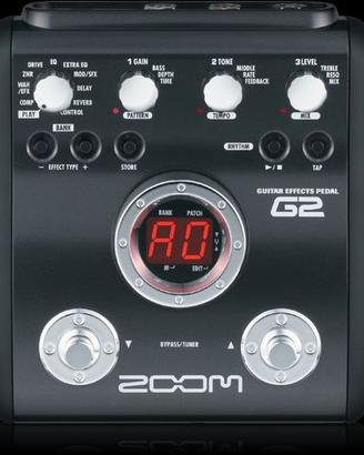 Zoom G2  Multi effetto per chitarra.