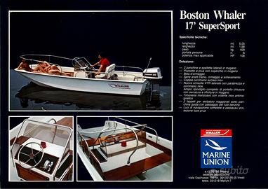 Boston Whaler 17 Super sport,allestimento completo