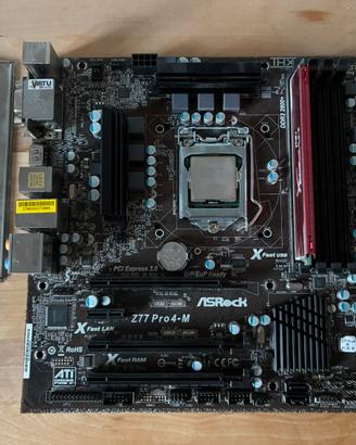 Asrock Z77 Pro4-M + i5-2500K + 8GB