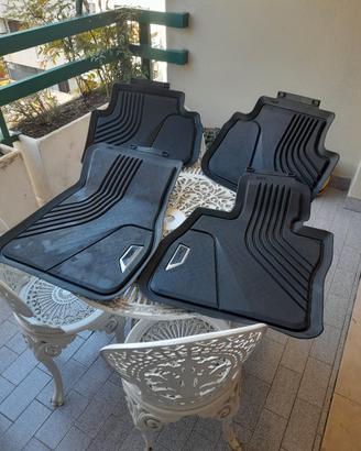 Set completo tappetini originali gomma BMW serie 1