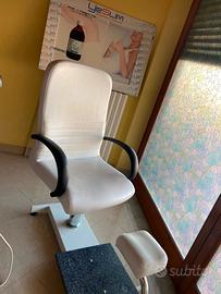 Poltrona professionale pedicure