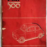 Libretto uso e manutenzione Fiat 500 tipo F 1960