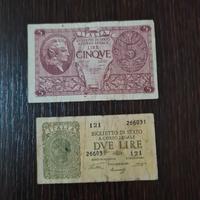 lotto lira banconote lira 13 pezzi