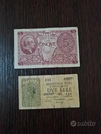 lotto lira banconote lira 13 pezzi