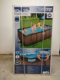 Piscina Bestway power steel
