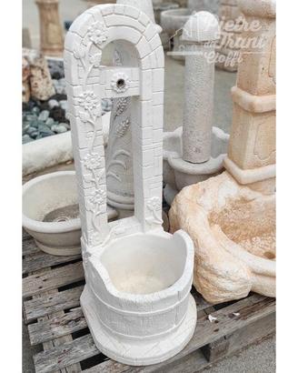 Fontana Arco Sofia Bianca cm. 35x38x100 h.