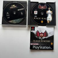 Rage Racer PS1 originale – completo e funzionante