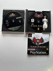 Rage Racer PS1 originale – completo e funzionante
