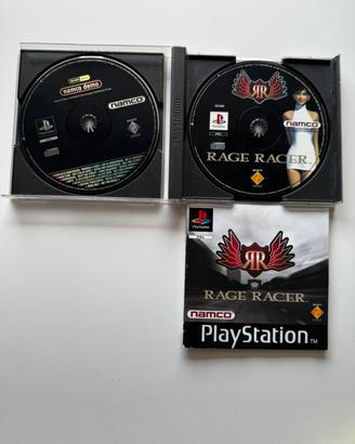 Rage Racer PS1 originale – completo e funzionante