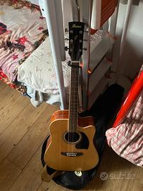 Chitarra Ibanez AW70ECE+custodia+capotasti+belt