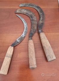 3 roncole vintage ottime