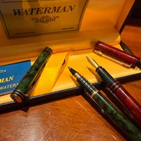 Coppia penne stilografiche Waterman