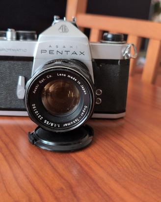 pentax spotmatic  con super tacumar 55 1.8