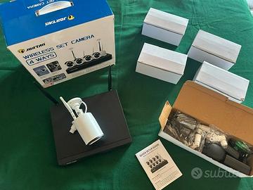 KIT  4 TELECAMERE JORTAN WI-F NUOVO