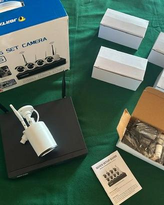 KIT  4 TELECAMERE JORTAN WI-F NUOVO