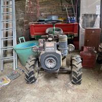 Motocoltivatore con rimorchio  Lombardini