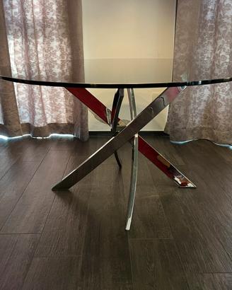 Tavolo Bontempi Barone ovale 180x115