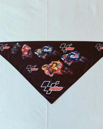 Bandana MotoGP ufficiale 2 lati, piloti e loghi