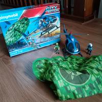 Playmobil elicottero polizia 