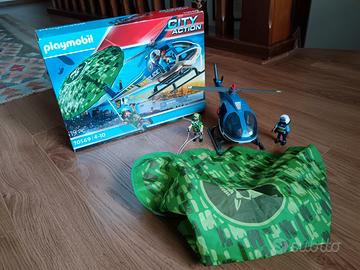 Playmobil elicottero polizia 