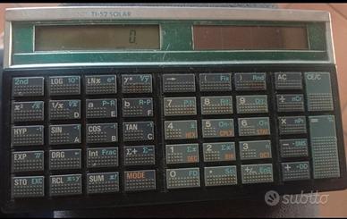 Calcolatrice  Texas Instruments TI-52 Solar