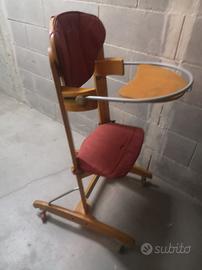 seggiolone legno 
