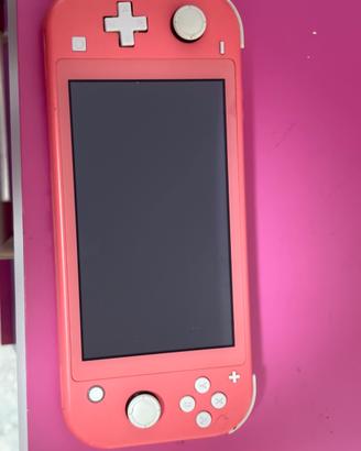 nintedo swicht lite rosa