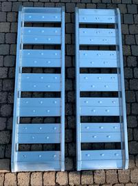N°2 Rampe di carico 121,5x34cm alluminio da 800kg