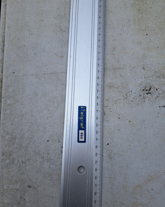 Riga alluminio da disegno