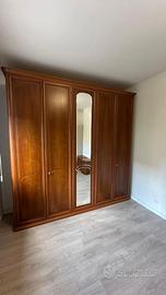 Armadio classico Ballancin 5 ante con specchio