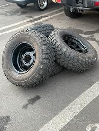 Gomme e cerchi Pajero off road