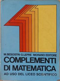manuale "complementi di matematica "