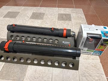 Irrigatore a tempo con spruzzini