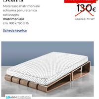 Materasso matrimoniale